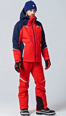 Превью Мужская горнолыжная куртка Куртка горнолыжная PHENIX Triangle Motif Red
